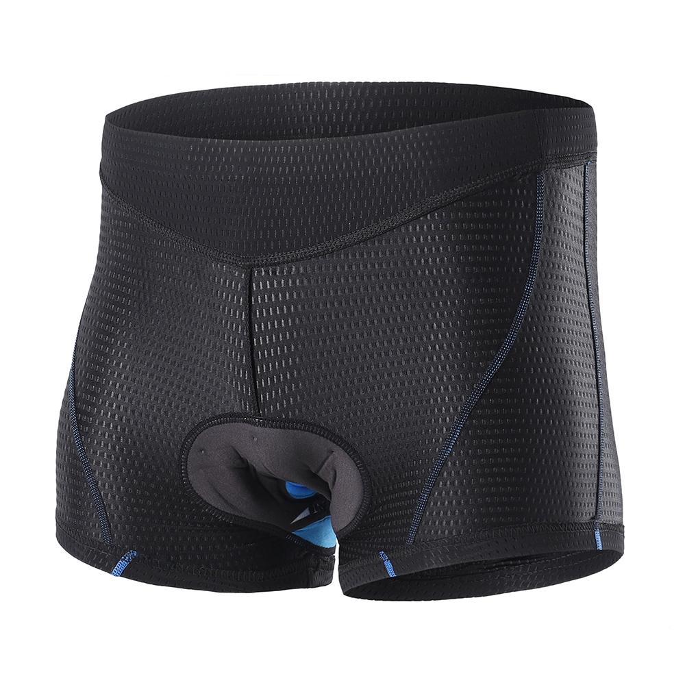 ARSUXEO Men's Cycling Shorts Bike Underwear Compression 5D Gel Pad Mountain Bicycles Clothing Underpants Shockproof Breathable