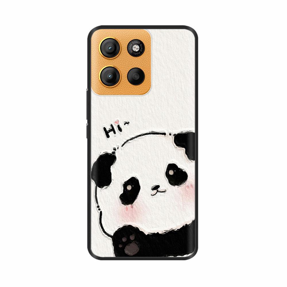 

For Motorola G15 Case Cute Phone Case Funny Back Cover For Moto G15 Power Camera Protection Soft Original Liquid Silicone Cases For Moto G15 Power
