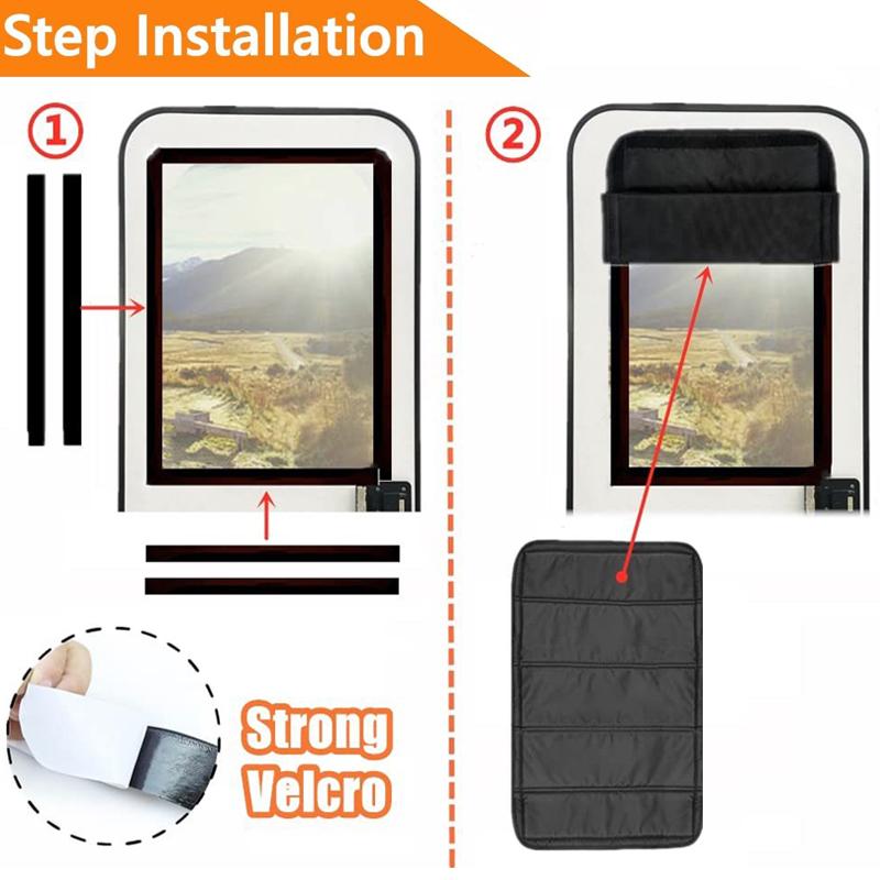 41x41cm/41x64cm RV Sunroof Sunshades Curtain Foldable Waterproof Vents Insulator Cover RV Campers Travel Trailers Sunshade