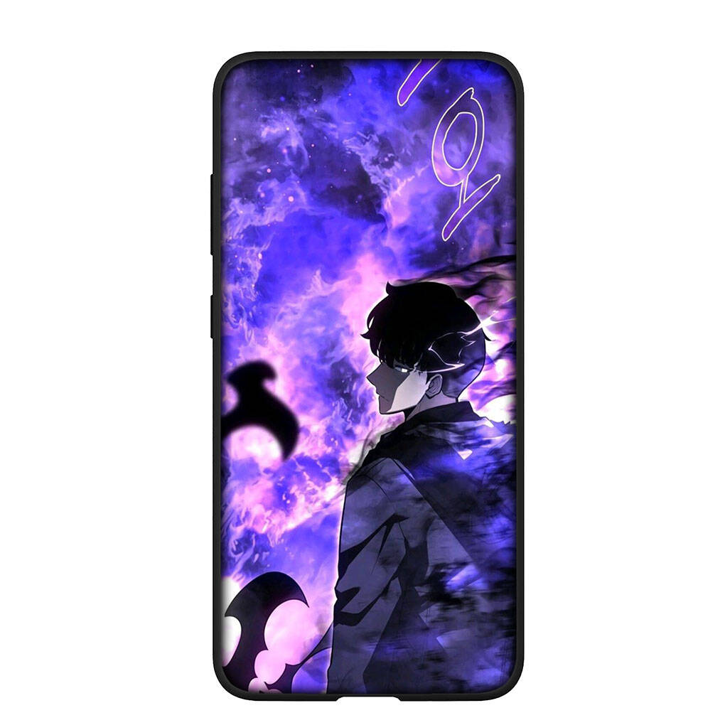 Phone Case for iPhone 17 16 15 Xiaomi Poco F8 F7 X7 X6 M8 C85 C75 C71 Redmi Note 14 13 12 11 Pro Max A4 14C 13C 15C Sung Jinwoo Solo Leveling Jin Woo