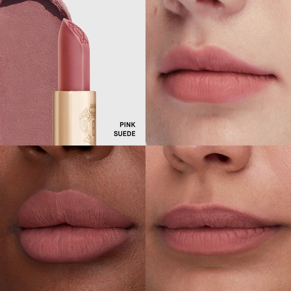 Bobbi Brown Luxe Cashmere Matte Lipstick 0.12 Oz 3.5 G Pink Suede Neutral Nude Pink 