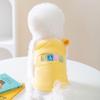Spring and Summer Puppy Dog Clothing Macaron Color Bow Suspender Cat Two-legged Vest Small and Medium Dog Clothing