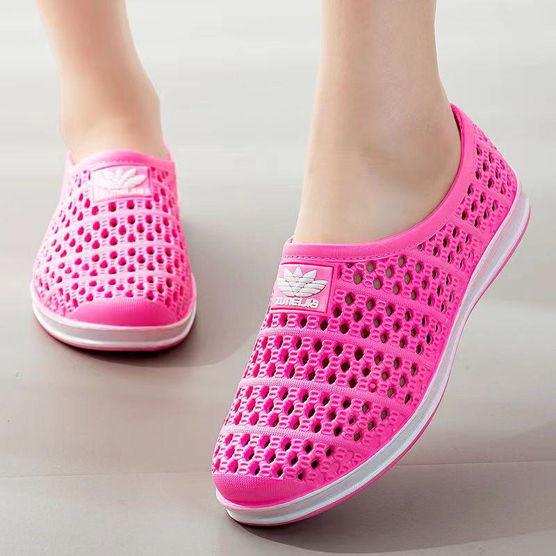 Oddychające letnie sandały plażowe: Buty typu river tracing dla rodziców i dzieci, męskie, codzienne, modne, wydrążone.