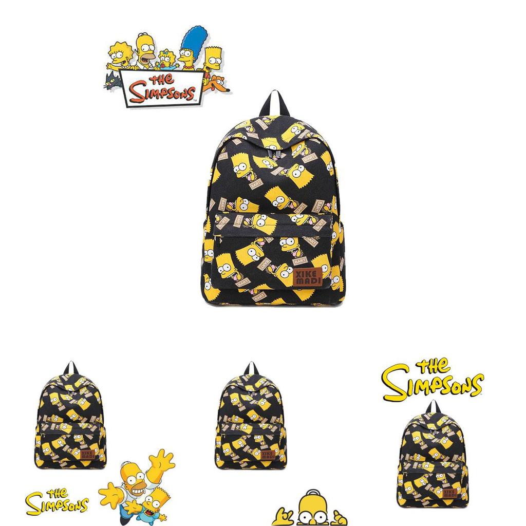 Trendy And Durable Nylon Waterproof Backpack For Kids Fashionable Cartoon Design Spacious And Comfortable Characters)