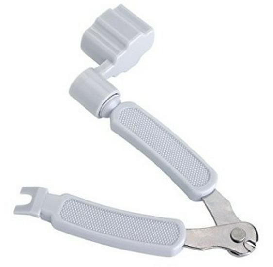 3-in-1 Guitar Tool: String Winder, Cutter, and Pin Puller