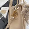 Fashion Vintage Bucket Bag Women PU Leather Top Handle Bag with Checkered Scarf Bow Large Capacity Shoulder Bag for Daily Commute and Outings