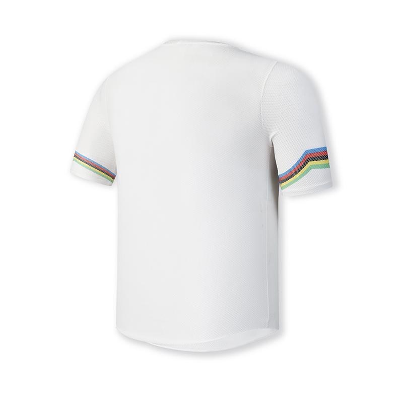 Fila Cycling Outdoor Fashion Casual Simple Short Sleeve T-Shirt Men Tops Jade-White A11M518104F-WT