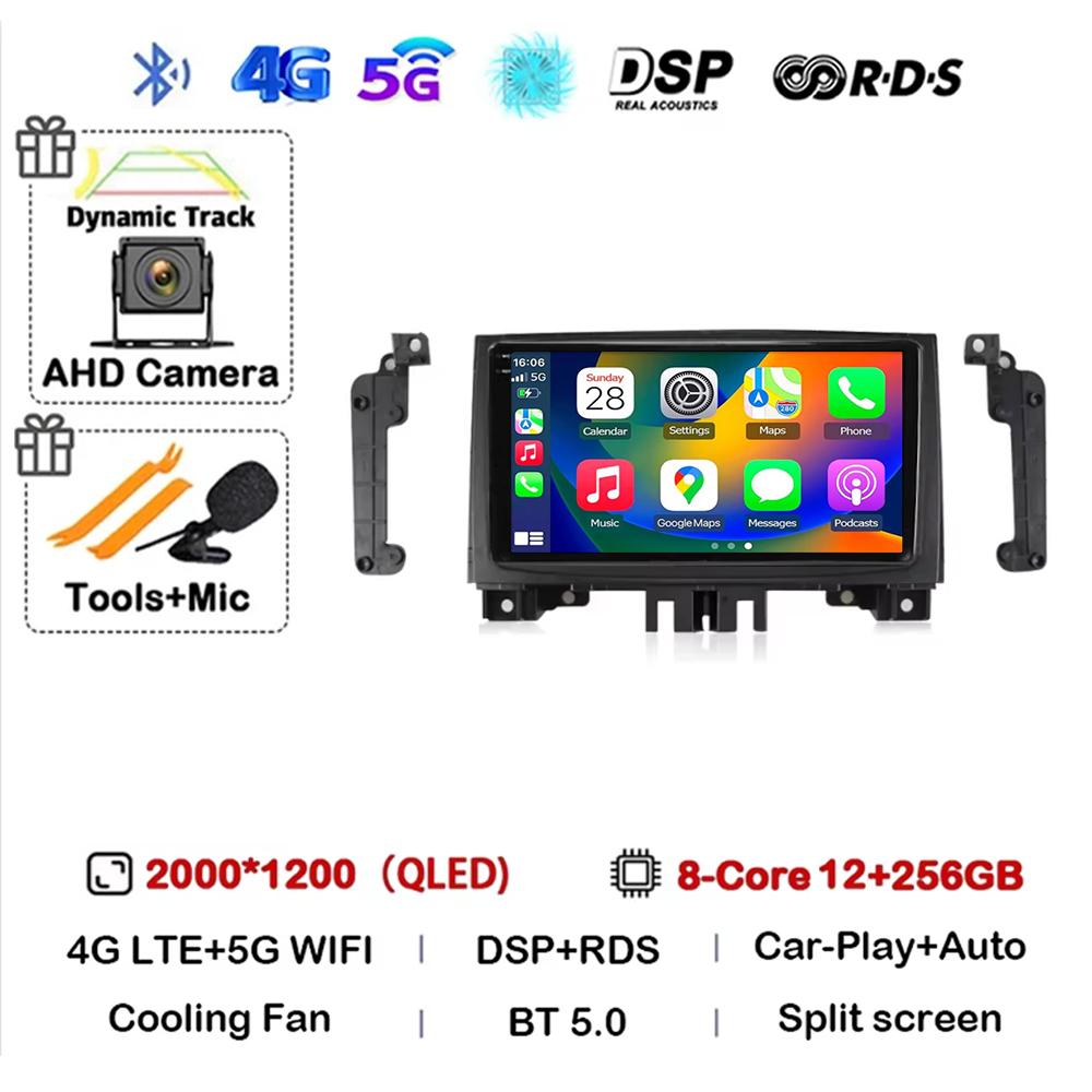 Android 14 qled pentru vw crafter pentru mercedes benz sprinter 2006-2016 radio auto android carplay auto 4g wifi navigație gps