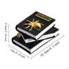 Halloween Spellbook Mini Book Statue Decorative Spooky Tabletop Decoration Ornament for Bookshelf