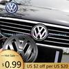 Pentru VOLKSWAGEN VW 1 buc Logo auto VW ABS Grilă frontală Emblema portbagaj pentru Volkswagen MAGOTAN B6 2006-2011 Accesoriu VW modificat high-end