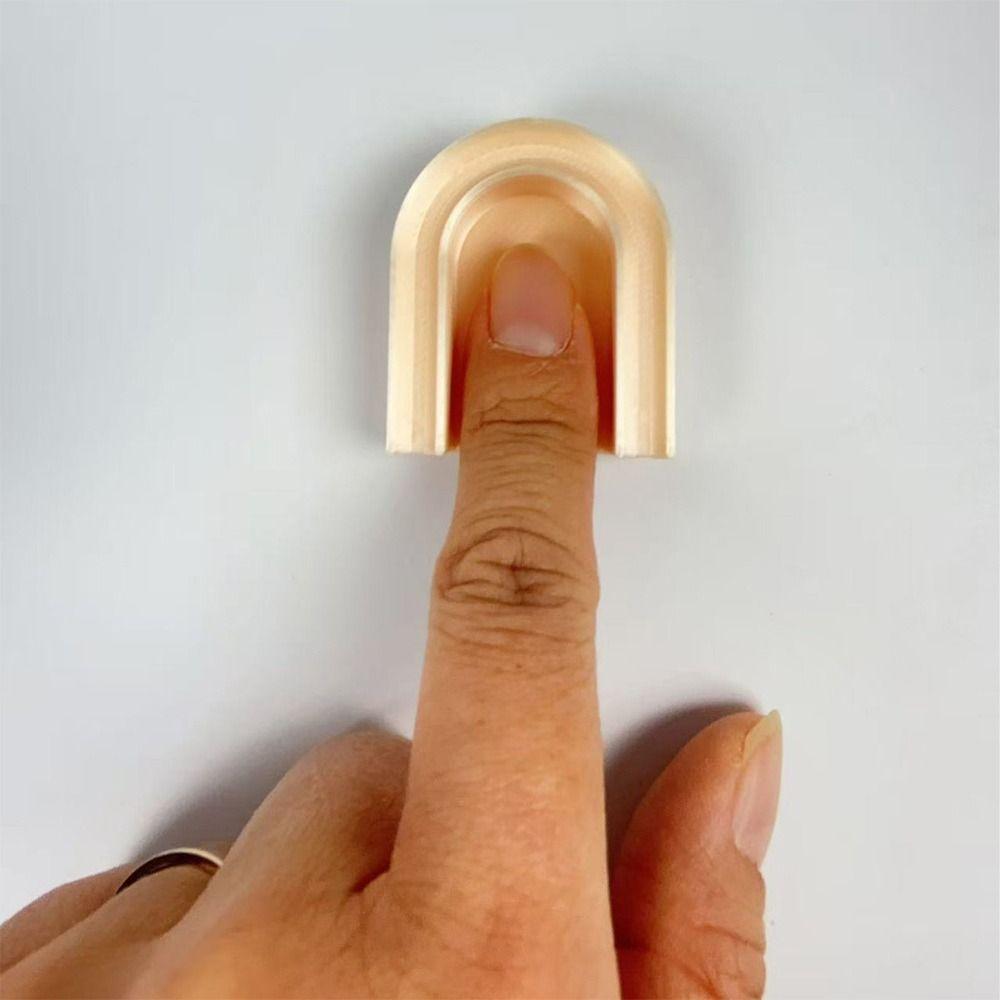 Multiple Colors 5D Suede Nail U-Shaped Magnet DIY Nail Tool Nail Tools Nail Art Tools Finger Rest