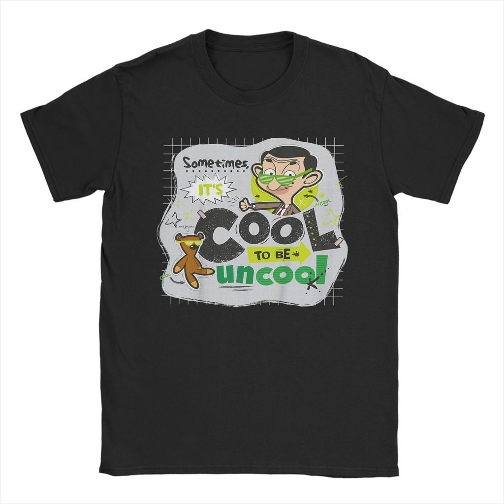 Humor Rowan Atkinson Not The Nine O Clock News Mr Bean Actor T-Shirts Men Round Neck Cotton T Shirt Short Sleeve Tee Shirt Tops