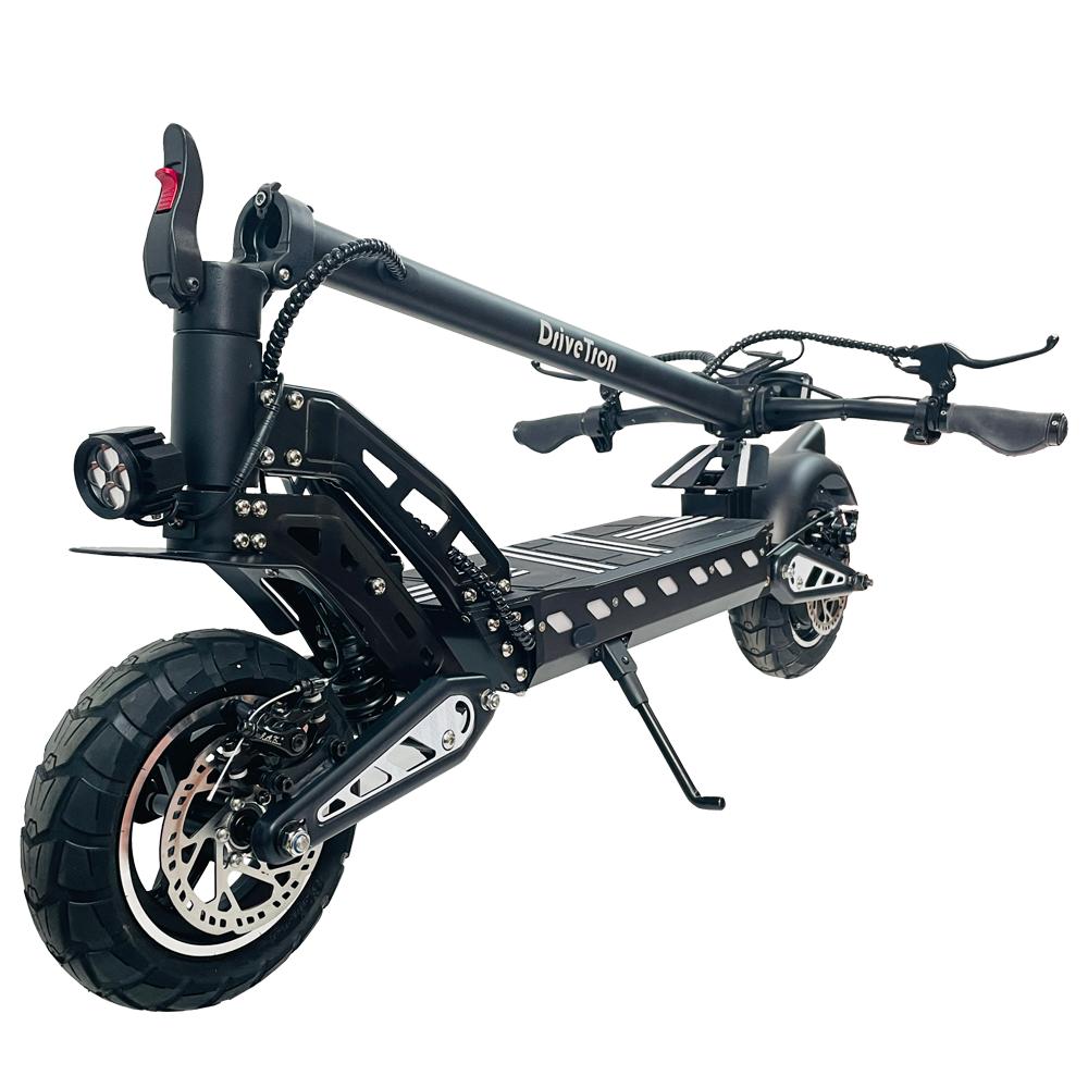 DriveTron DT10 2025 New High-cost Electric Scooter: 48V 15.6Ah Battery, 50 Km/h, 55 Km Range, 1400W Motor, NFC Start, Foldable, City Appearance