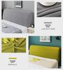 European-Style Elastic Dust-Proof Bed Head Cover – Universal Fit, Soft Protective Cover for Wooden Bed Headboards
