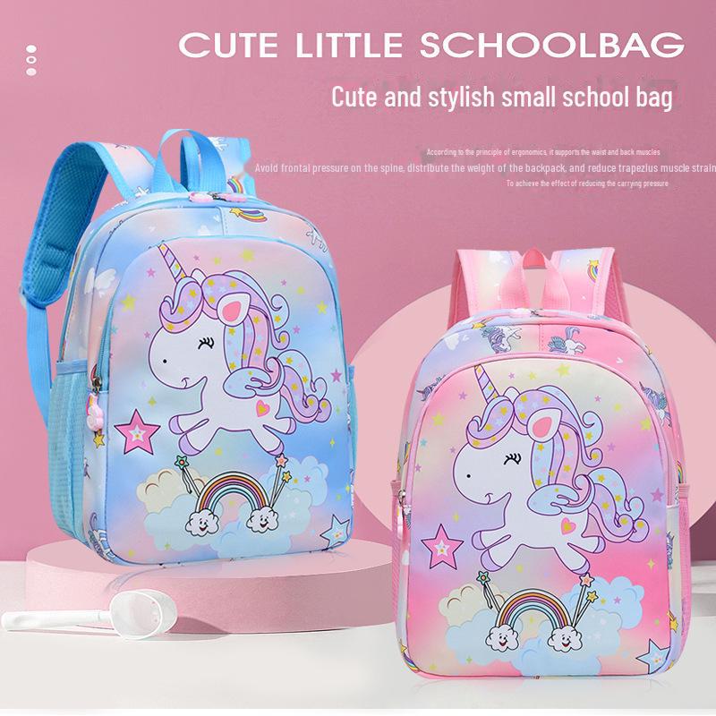 Χαριτωμένο σακίδιο παιδικού σταθμού Unicorn για κορίτσια - Μεγάλης χωρητικότητας, μοντέρνο σχέδιο κινουμένων σχεδίων