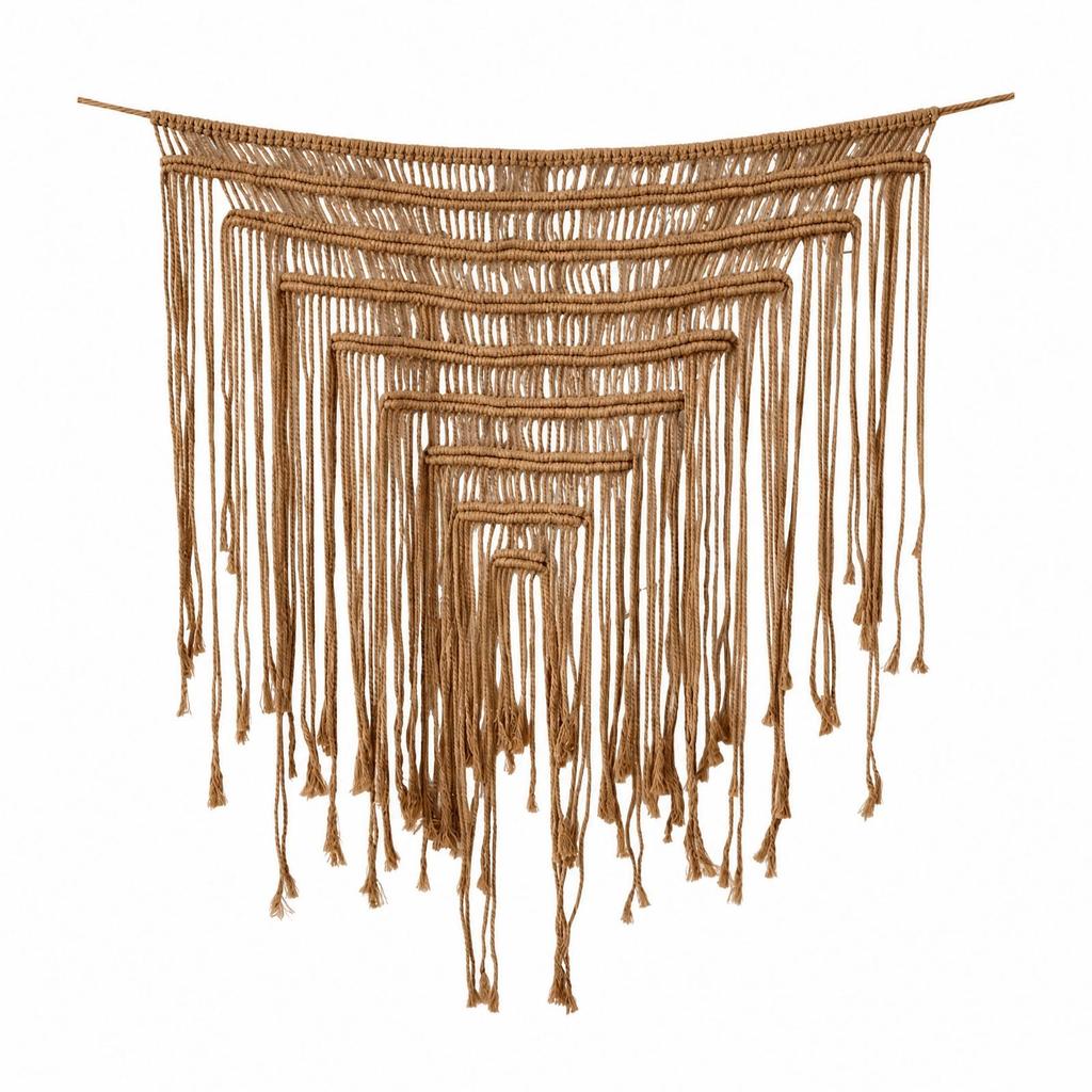 Openwork Waist Sash with Fringe Adjustable for Resort Wear, Vacation
