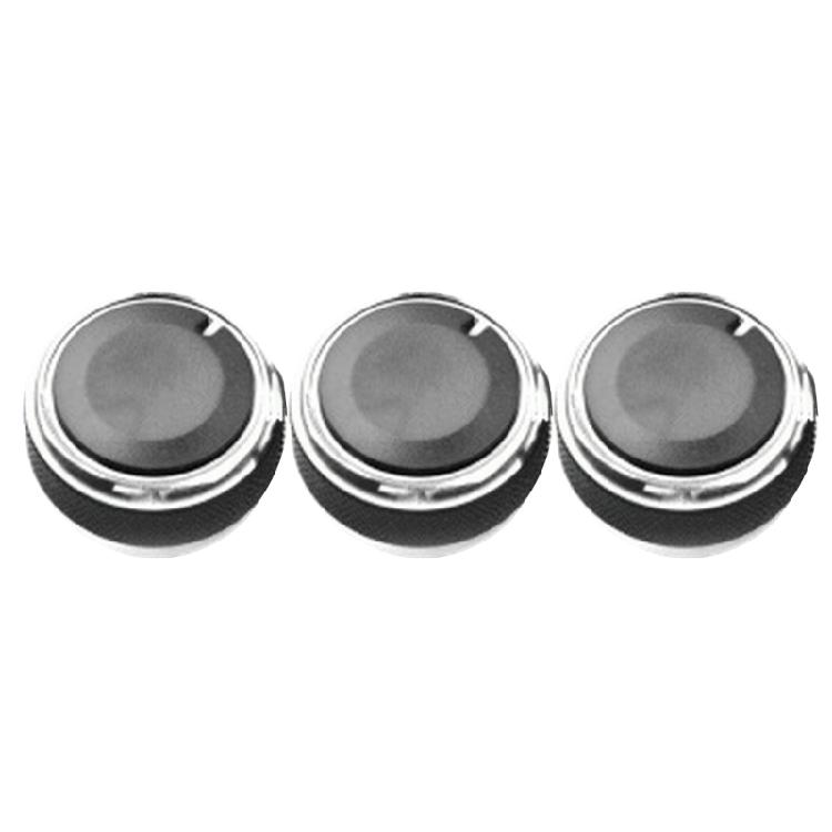 For  Air Conditioning AC Knobs Switch Heat Climate Control Button 3pcs чёрный