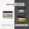 Easy Install Solar LED House Number Waterproof Solar Outdoor Address Lights  Outdoor Garden
