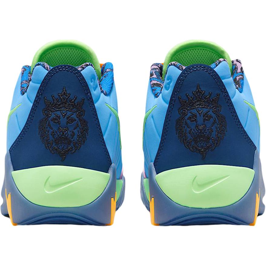 Nike Lebron Witness 9 GS University Blue Kinder Sneaker Mitternachtsblau Limettengrün Schwarz IQ0825-400