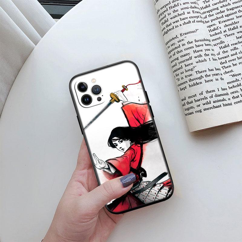 Princess Mulan Phone Case for Samsung Galaxy Note 10 20 S23 S22 Ultra FE Plus M06 M15 M16 M35 M55