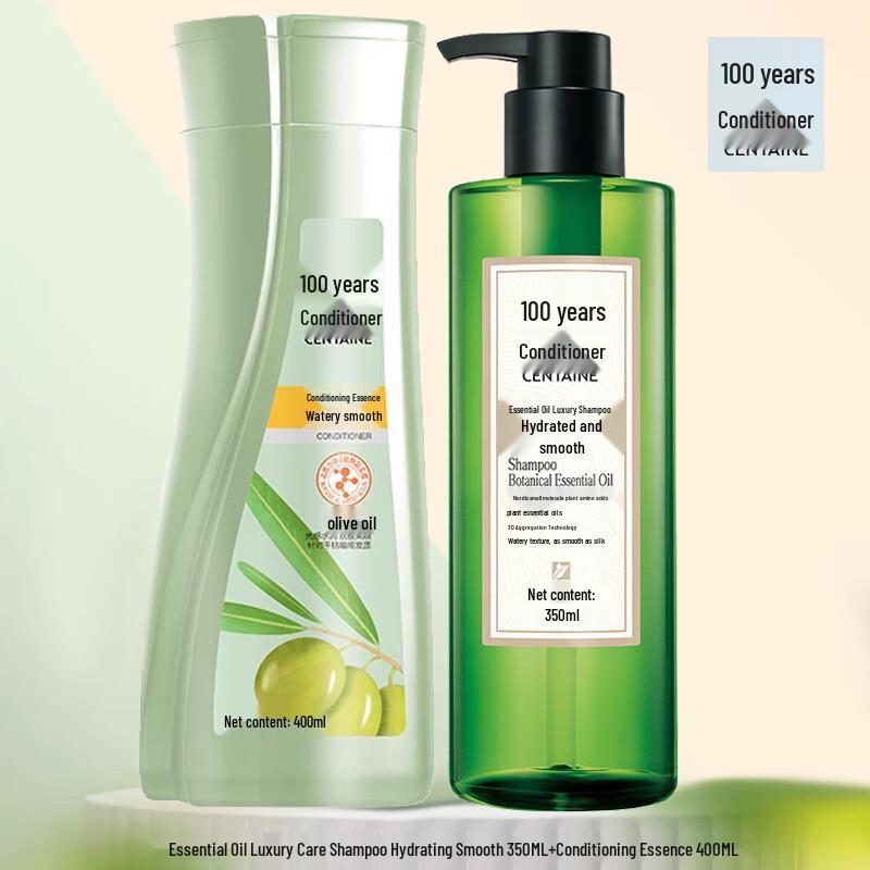 100 Year Hair Care Essential Oil Shampoo & Conditioner Set
