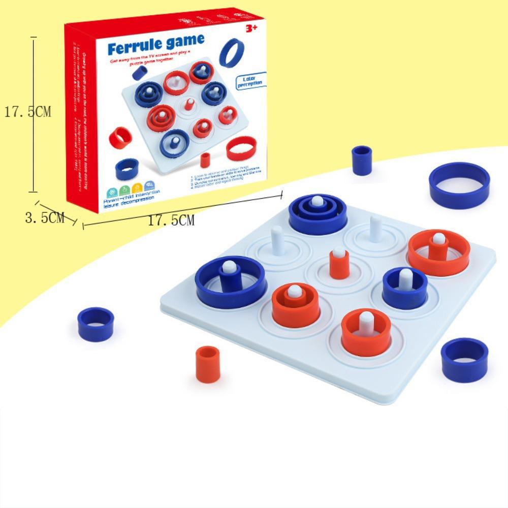 

Double Ring Chess Puzzle Toys Chess Toy Educational Strategy Toys for Kids