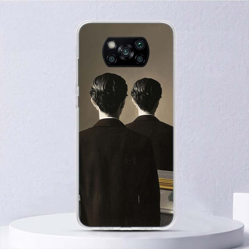 Rene Magritte Art Soft Case For Xiaomi Poco X7 X6 X5 X4 X3 Nfc F7 Ultra F6 F5 Pro Phone Cover F4 Gt F3 M5S M4 M3 M5 M6 Coque