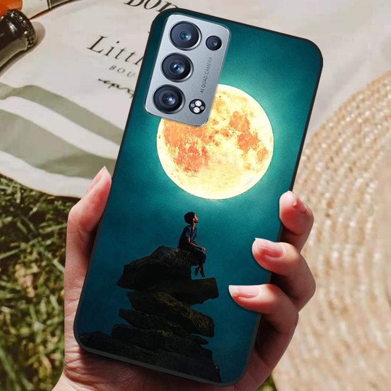 Für Oppo Reno 6 Pro 5G CPH2247 Hülle Silikon Rückseite Handyhülle Für Oppo Reno 6 Pro 5G CPH2249 Hüllen Reno6 Pro Weiche Stoßstange