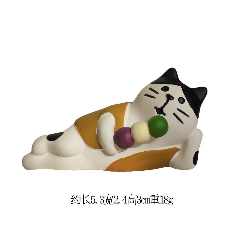 Car ornaments, Japanese cat Zakka groceries, photos, cute adorable ornaments, mini, resin crafts