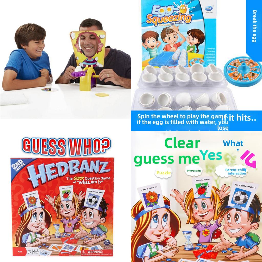 Kinderpuzzle Logik Wer bin ich Interaktiver Tisch-Familienkartenspiel Mit Kunststoffmaterial Für Kinder