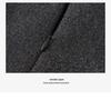 Women's Gray Wool Blend High Waist A-Line Short Skirt - Slimming Petite Plus, Thick Hip Wrap for Spring, Autumn, Winter 2026