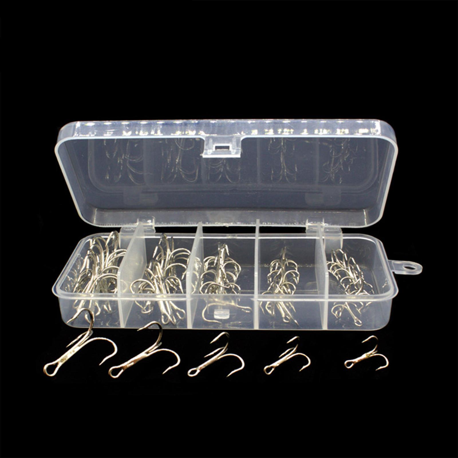 Three hooks, anchor hook set, high carbon steel barbed fish hook, three anchor hook, fish hook set one size