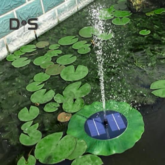 Fontanna solarna Lotus Leaf 1,4 W, pompa do kąpieli ptaków, regulowany przepływ wody, pływająca pompa do fontanny zewnętrznej do ogrodu, stawu, basenu, akwarium