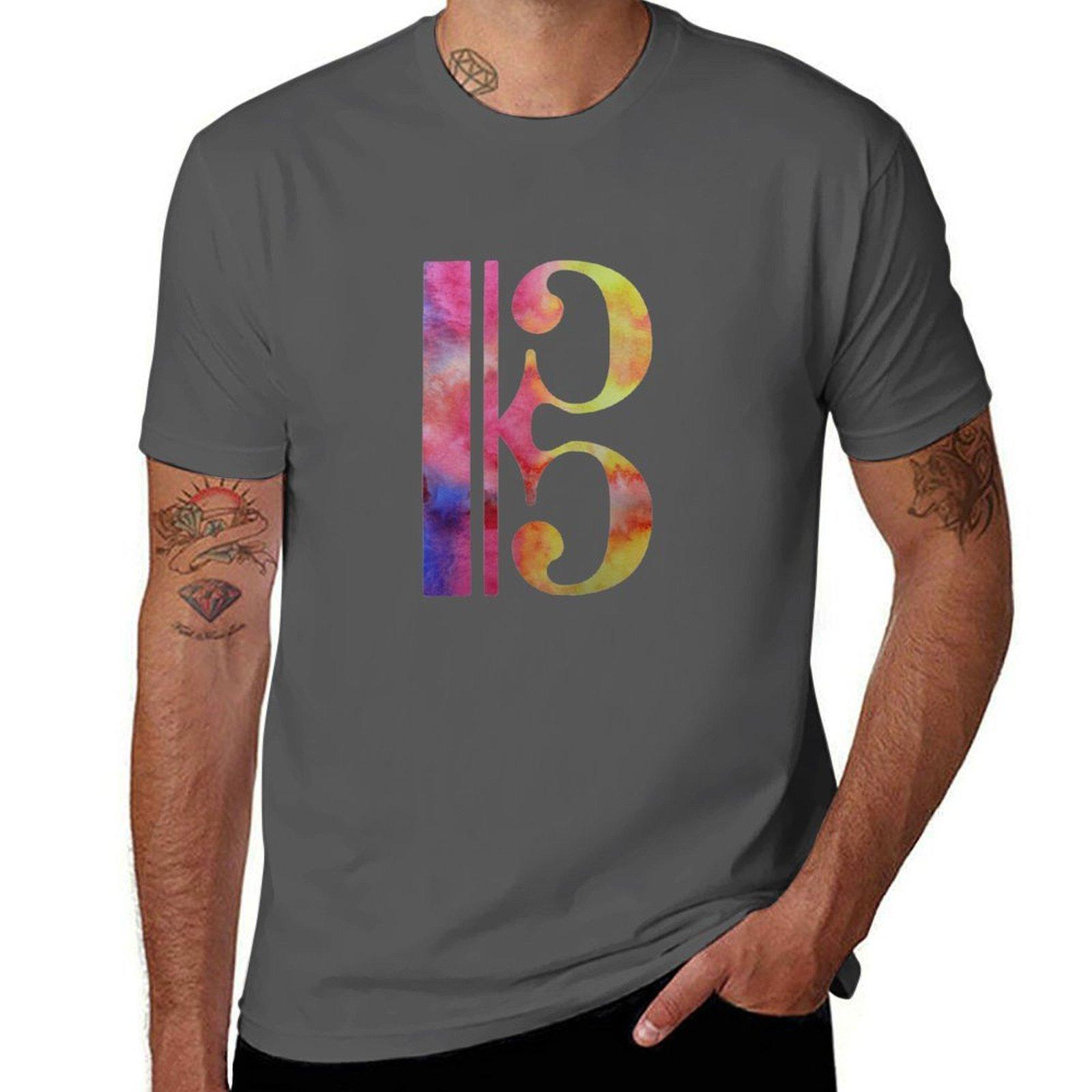 

Alto clef T-Shirt t shirts for man cotton soft t shirt for man T-Shirt 4XL