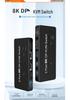 8K/60Hz 4K/120Hz USB KVM Switch for Keyboard, Mouse & Printer Video Sharing