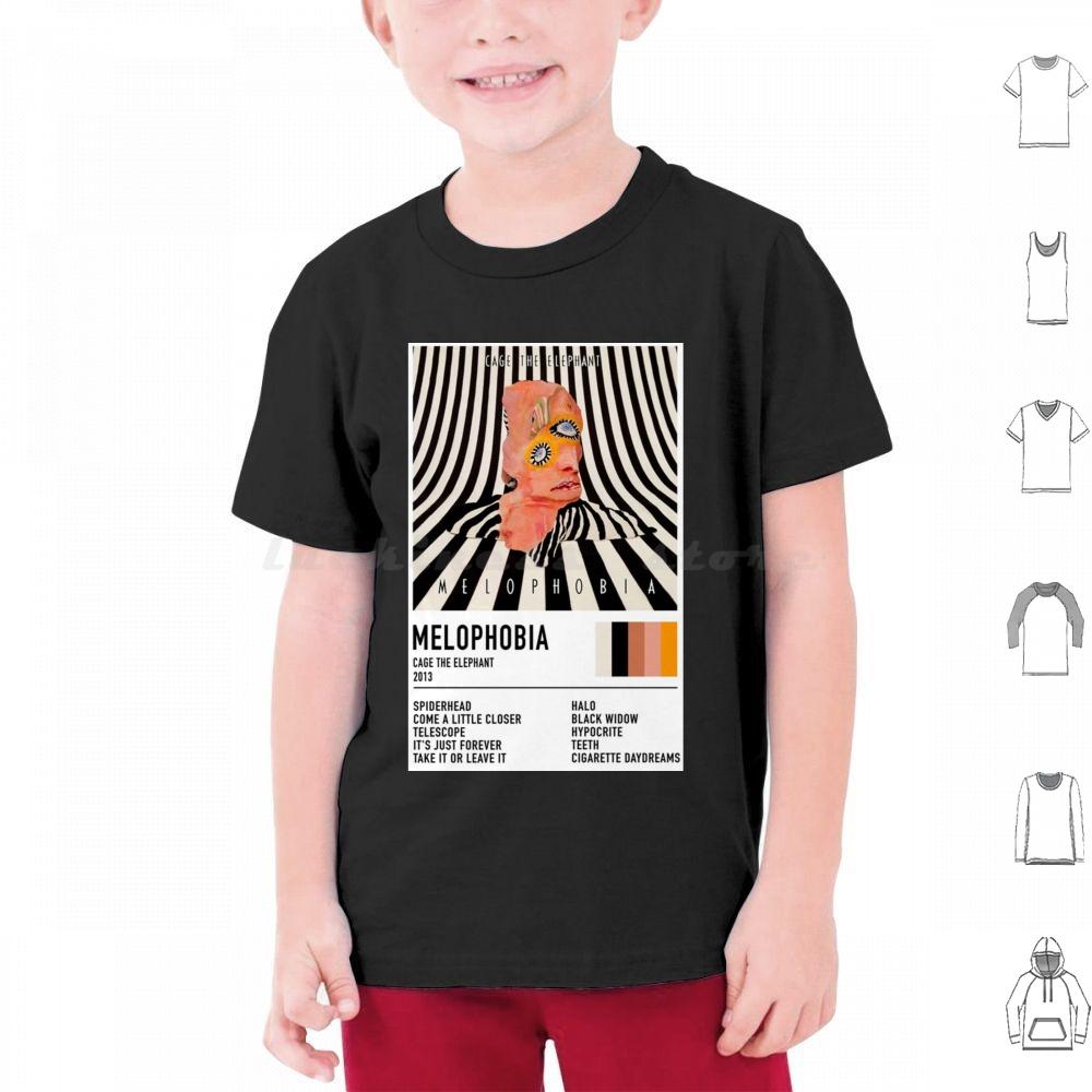 Abstract Elephant Eyes Mom Poster T Shirt Big Size 100 Cotton Trends Good Aesthetic Wadaks Melophobia Family Black And White