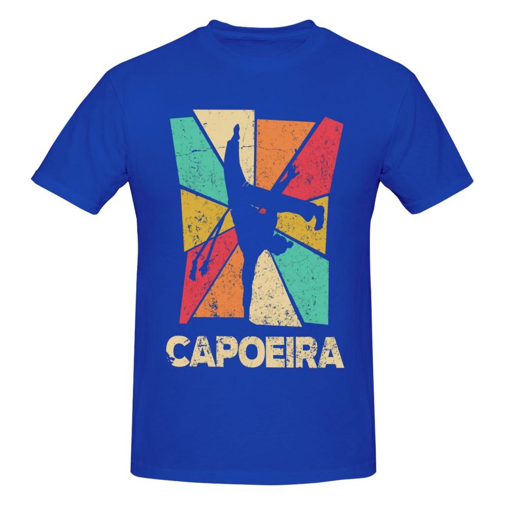 Unisex Funny Martial Arts Kickboxing Capoeira Vintage T Shirt Streetwear Oversized Oneck Cotton Sleeve Custom Unisex Clothing