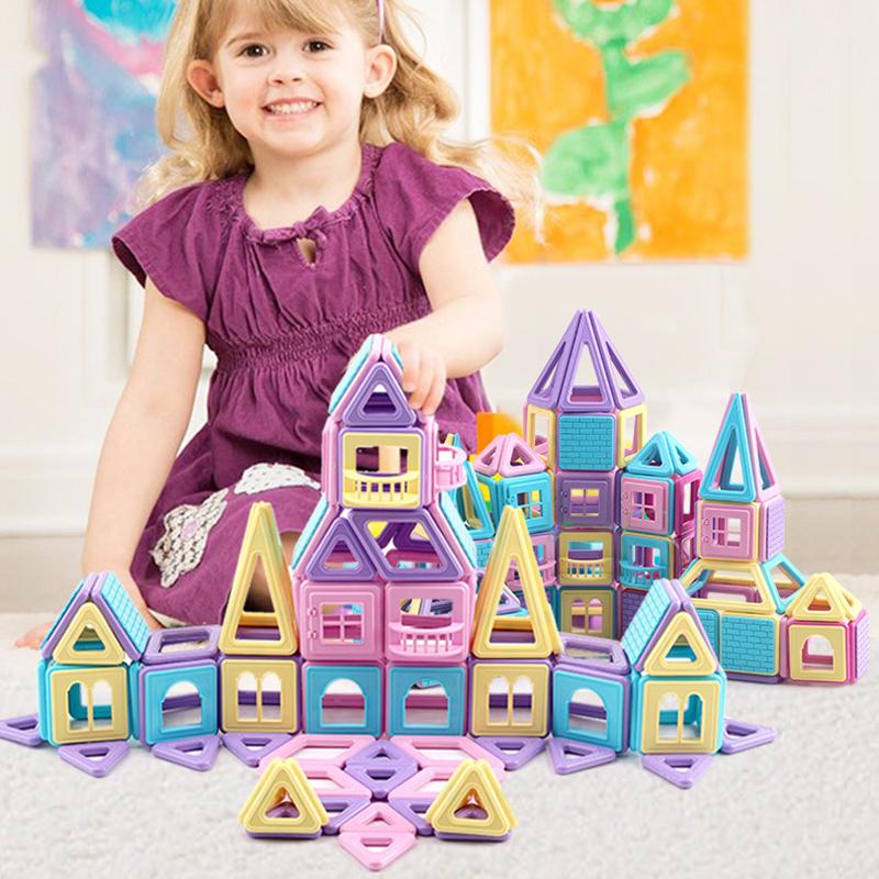 Blocks Building Magnetic Set Construction Toy Magnets Educational Toys Children