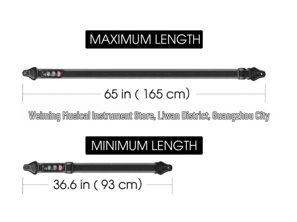 Guitar Strap with Colored Nylon Picks for Acoustic & Electric Guitars