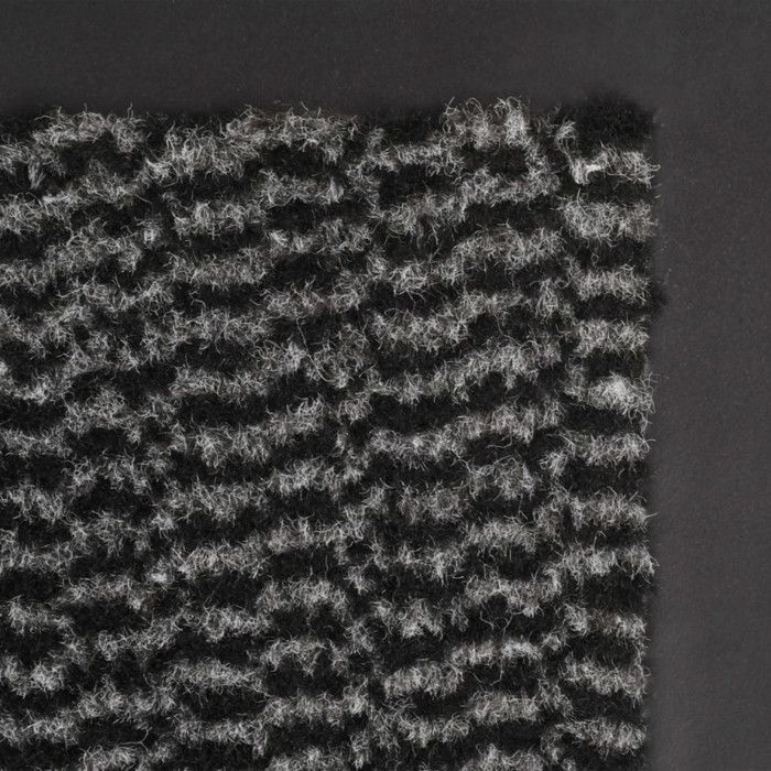 VidaXL Paillasson rectangulaire 40 x 60 cm Anthracite