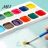 Safe Painting for Kids Watercolor Paint Set, Portable Washable Solid Palette, Bright Drawing Tools Children Colors Pigment Kit, And Beginners