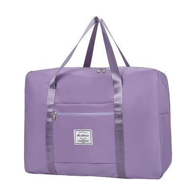 Wasserdichte Reise-Aufbewahrungstasche mit Reißverschluss, große Kapazität, Mehrzweck-Gepäcktasche mit verstärktem Griff