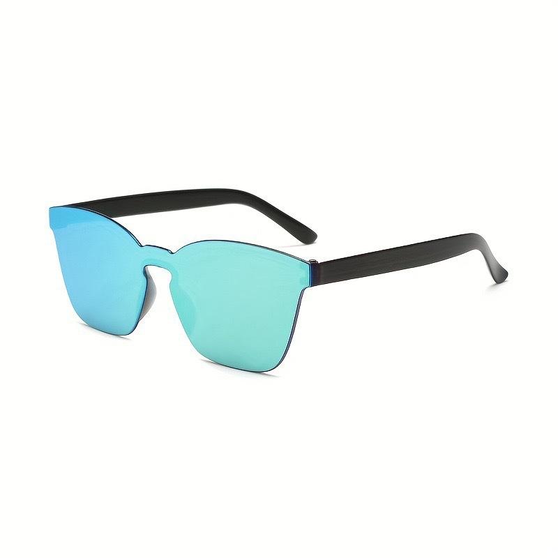 Bonbonfarbene Geburtstagsfeier Foto Regenbogen Sonnenbrille Herren Tanz Lustig Anti-Ultraviolett Einteilige Sonnenbrille Damen