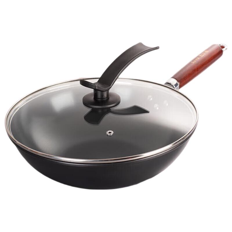 Balder 32CM Fine Iron Non-stick Wok