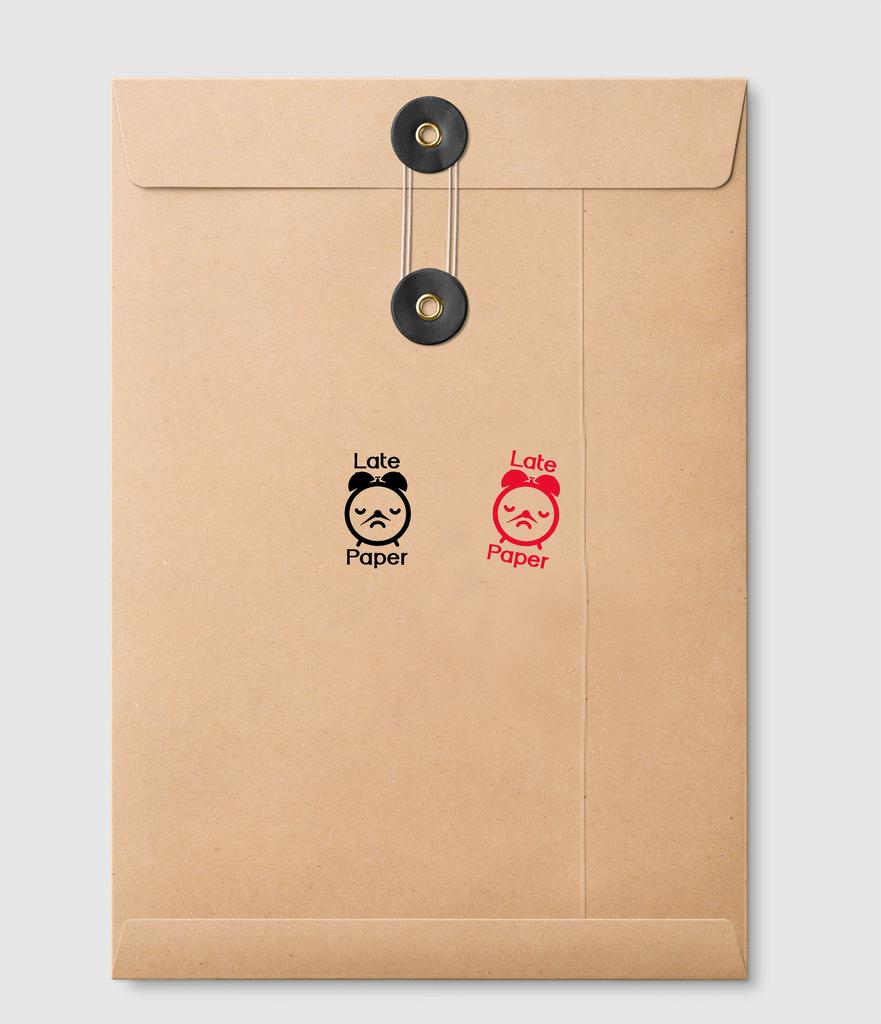 Printtoo Teachers  Stamp  Late Paper Self,Inking Rubber  Stamp  Motivation Encouragement Review Messages Grading For Homework School Classroom -