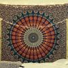 Hippie Mandala Wandteppiche Indien Böhmisch Psychedelisch Bettwäsche Dekor Wandteppich Ästhetisch Vintage Wandteppich Kunstteppich Tapiz