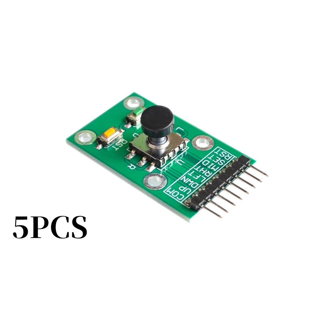 Five Direction Navigation Button Module MCU AVR Game 5D Rocker Joystick Independent Keyboard for Arduino Joystick Module