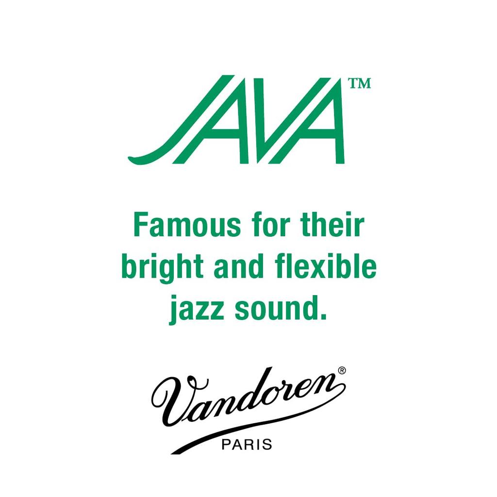 Vandoren Alto Saxophone Reed JAVA Hardness 2 (10 Pieces)