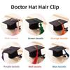 Stylish Graduation Hat Hair Clip Accessory Easy To Use Hair Clip Personalized Duckbill Clip for Headwear Enthusiasts