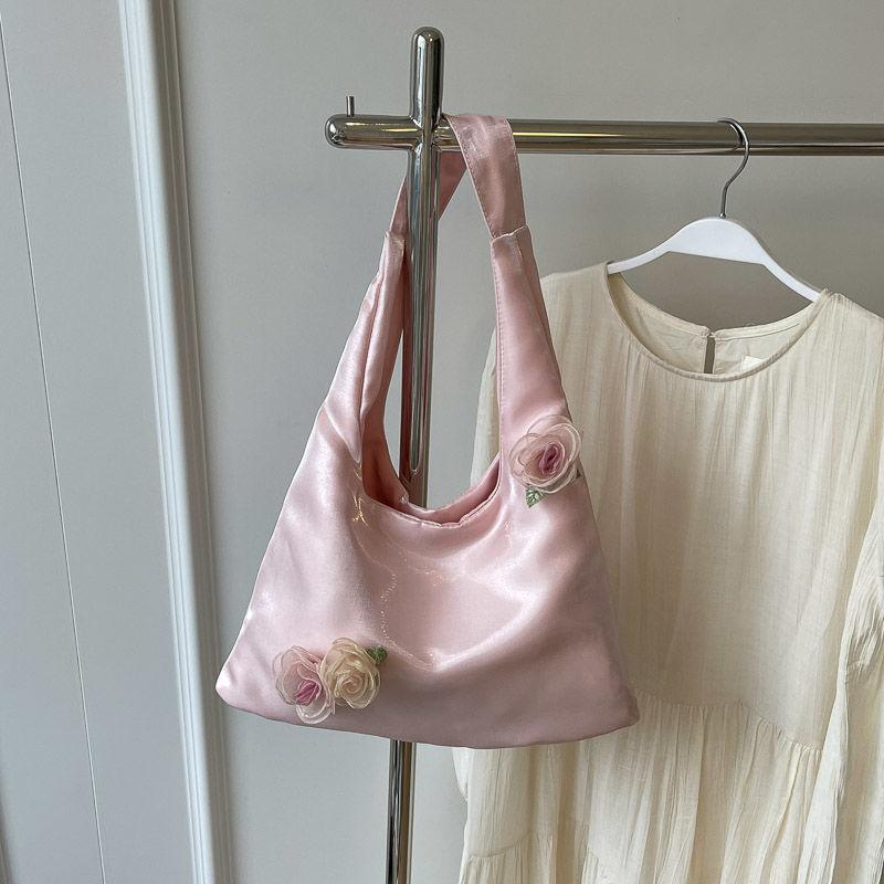 High End Armpit Bag with Large Capacity Single Shoulder Casual Fashionable Versatile Tote Bag for Commuting розовый 2397₽